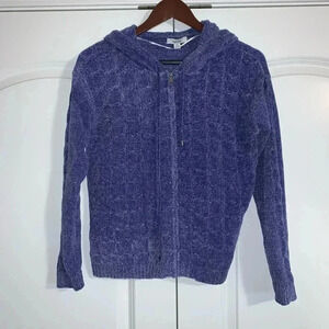 Kensie Hooded Zip Sweater​​